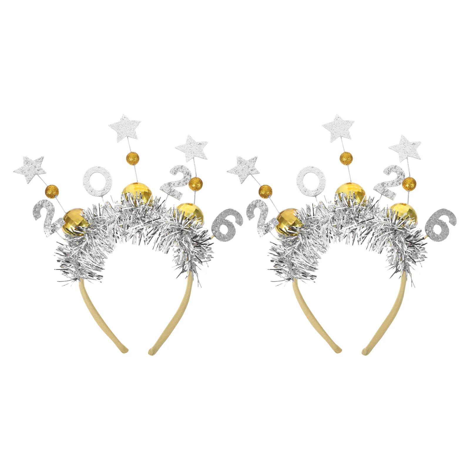 2Pcs New Years Eve Party Headbands Retro Disco Ball Design Comfortable Lightweight New Year Hair Accessories for Women Festive
2Pcs New Years Eve Party Headbands Retro Disco Ball Design Comfortable Lightweight New Year Hair Accessories for Women Festive