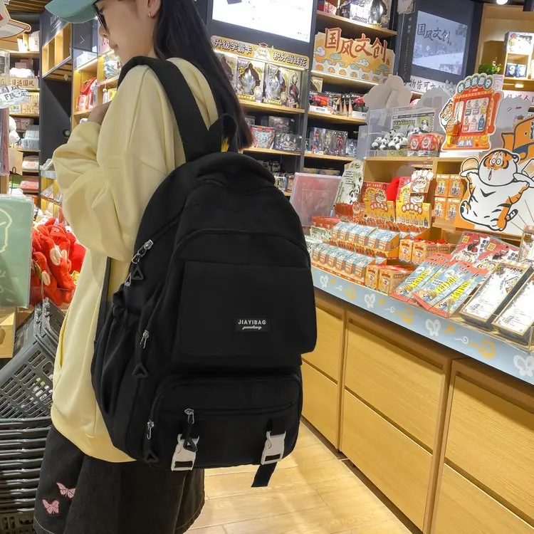 Large Capacity Unisex Backpack Student Schoolbag Casual Knapsack Adjustable Strap Shoulder Bag For School Travel Camping y2k sac
Large Capacity Unisex Backpack Student Schoolbag Casual Knapsack Adjustable Strap Shoulder Bag For School Travel Camping y2k sac