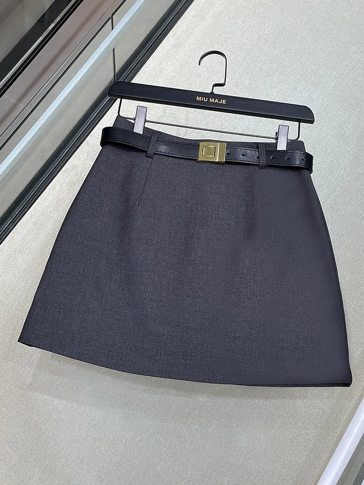 High Waist Belted Skirt Simple Sle Women's High-End European Faion Autumn Season ort Skirt Bodycon Skirt
High Waist Belted Skirt Simple Sle Women's High-End European Faion Autumn Season ort Skirt Bodycon Skirt