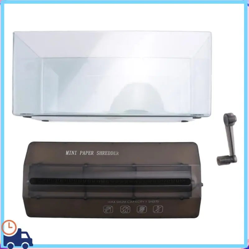 Latest Paper Shredder Desktop Manual Mini Hand Cutting Tool A4 Machine Documents Crusher For Home
Latest Paper Shredder Desktop Manual Mini Hand Cutting Tool A4 Machine Documents Crusher For Home