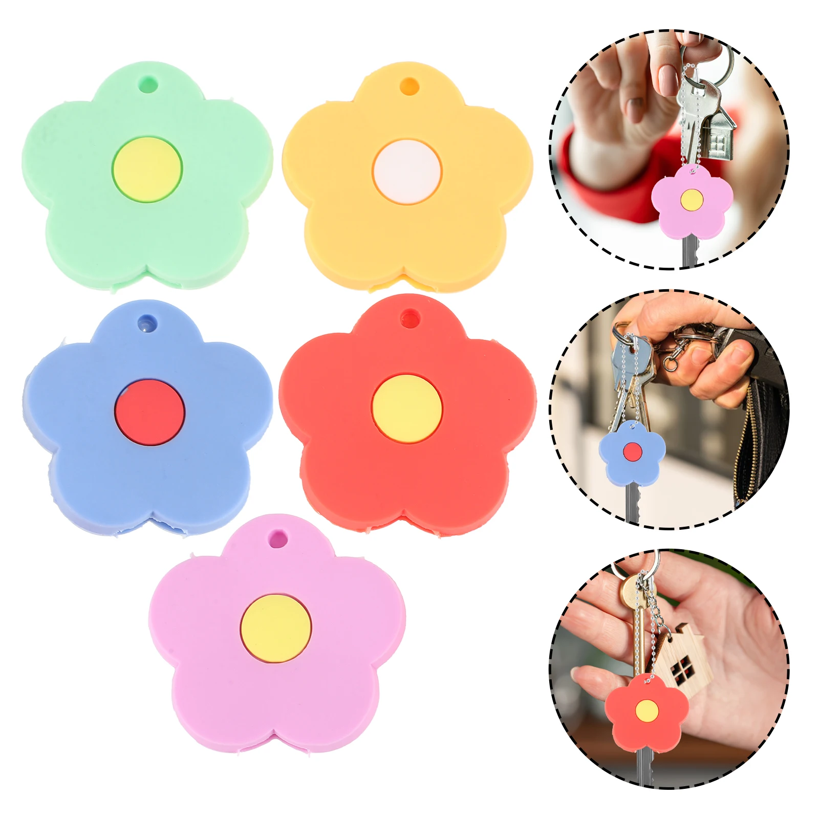 5 Pcs Cat Claw Keychain Accessories Covers Caps for House Floral Keys Keybcovers Cute
5 Pcs Cat Claw Keychain Accessories Covers Caps for House Floral Keys Keybcovers Cute