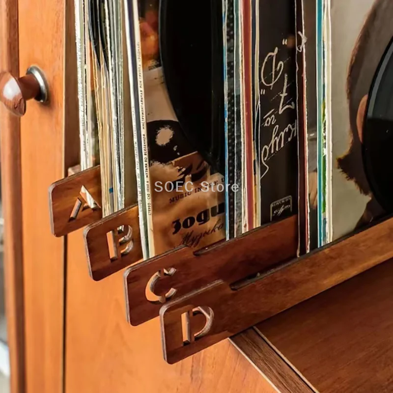 26pcs Vinyl Record Dividers Alphabetical Vinyl Record Storage Dividers A-ZWooden Record Dividers 26 Record Holder Organizer
26pcs Vinyl Record Dividers Alphabetical Vinyl Record Storage Dividers A-ZWooden Record Dividers 26 Record Holder Organizer