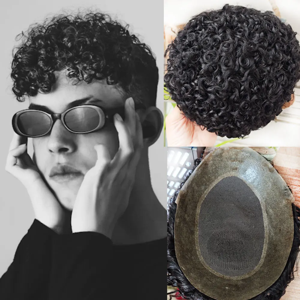 Australia Toupee Hair Men 15mm Curly Hair System For Men Pu Skin Lace Men Wig Natural Male Hair Curly 8x10 Hairpieces Black Hair
Australia Toupee Hair Men 15mm Curly Hair System For Men Pu Skin Lace Men Wig Natural Male Hair Curly 8x10 Hairpieces Black Hair