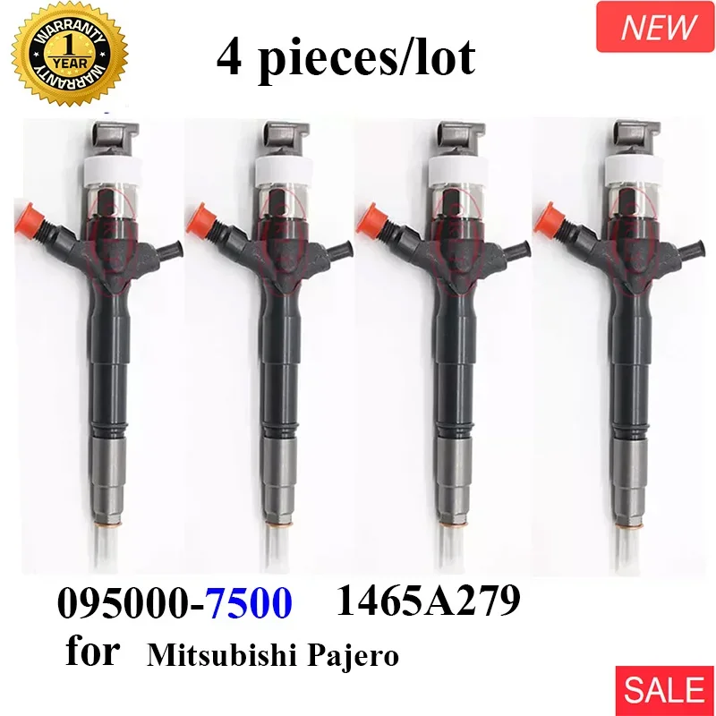 4pcs/lot Auto Fuel System Injector 1465A279 095000-7500 0950007500 7500 For Mitsubishi Pajero Wholesale Common Rail Injector
4pcs/lot Auto Fuel System Injector 1465A279 095000-7500 0950007500 7500 For Mitsubishi Pajero Wholesale Common Rail Injector