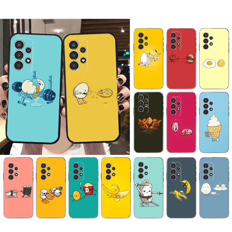 Funny cartoon food Phone Case For Samsung Galaxy A15 A35 A55 A52 A53 A54 A33 A34 A25 A05S A16 A14 A05 A13 M15 M55 M35
Funny cartoon food Phone Case For Samsung Galaxy A15 A35 A55 A52 A53 A54 A33 A34 A25 A05S A16 A14 A05 A13 M15 M55 M35