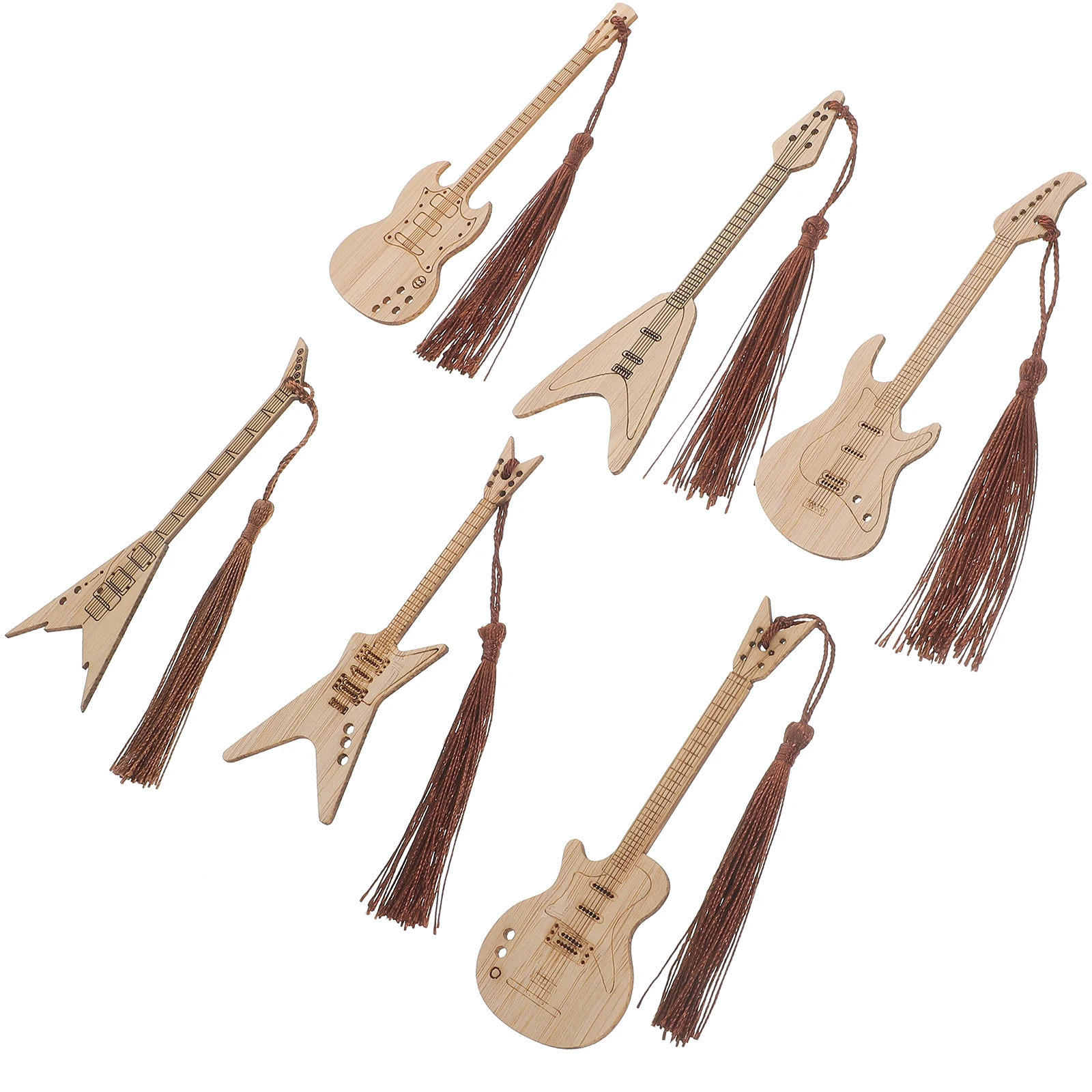 6 Pcs Book Marks for Books Instrument Bookmark Bookmarks Delicate Wood Reading Student
6 Pcs Book Marks for Books Instrument Bookmark Bookmarks Delicate Wood Reading Student