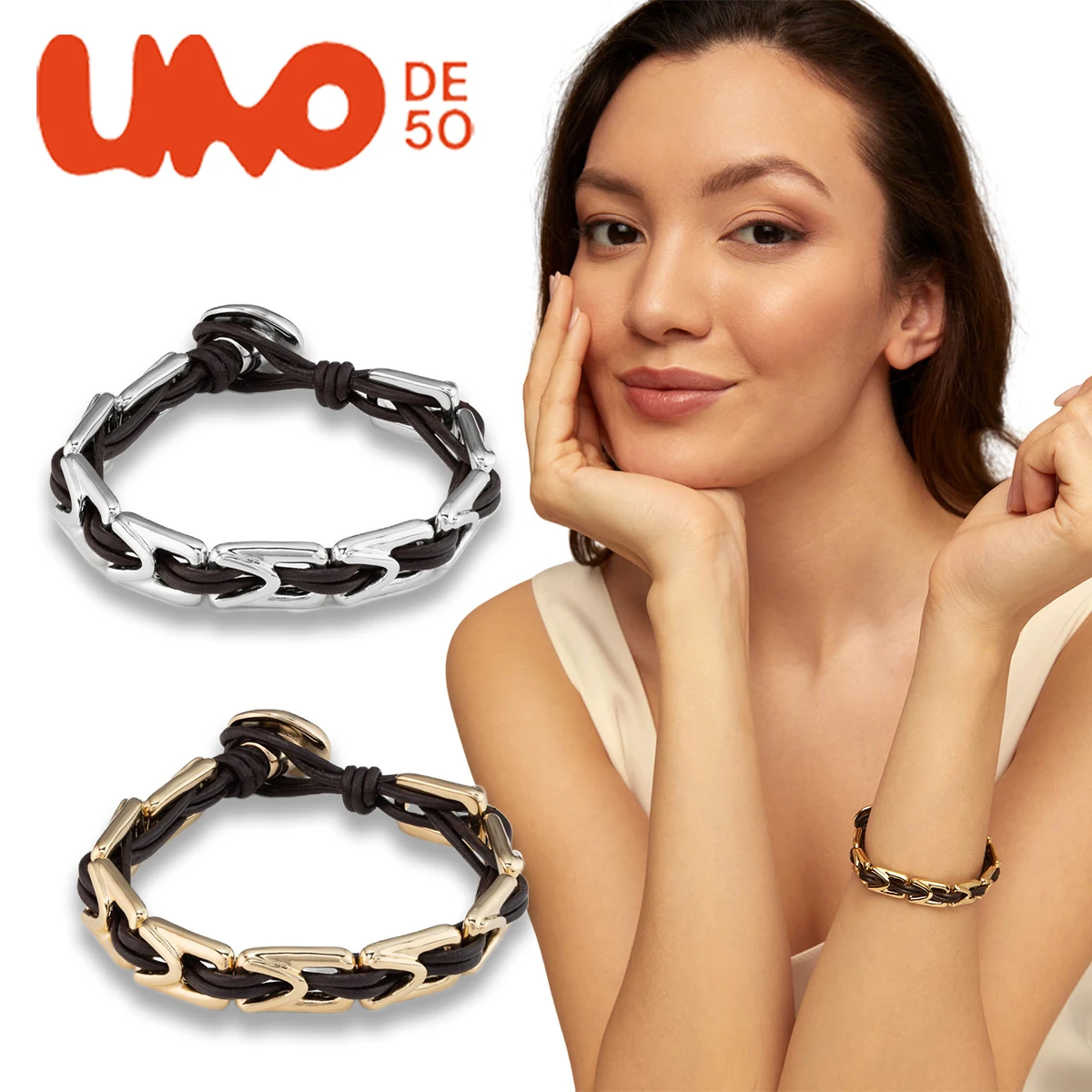 UNODE50 Bracelet Fashion, personality, niche design, Valentine's Day gift, Spanish trendy brand
UNODE50 Bracelet Fashion, personality, niche design, Valentine's Day gift, Spanish trendy brand