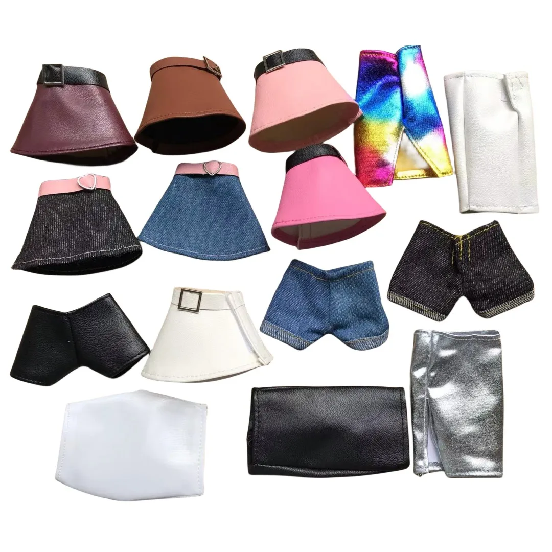 1/6 Scale Doll Leather Skirt Jeans Short Pants Long Shiny Skirts DIY Colorful Decor Fashion Clothes for Dolls
1/6 Scale Doll Leather Skirt Jeans Short Pants Long Shiny Skirts DIY Colorful Decor Fashion Clothes for Dolls