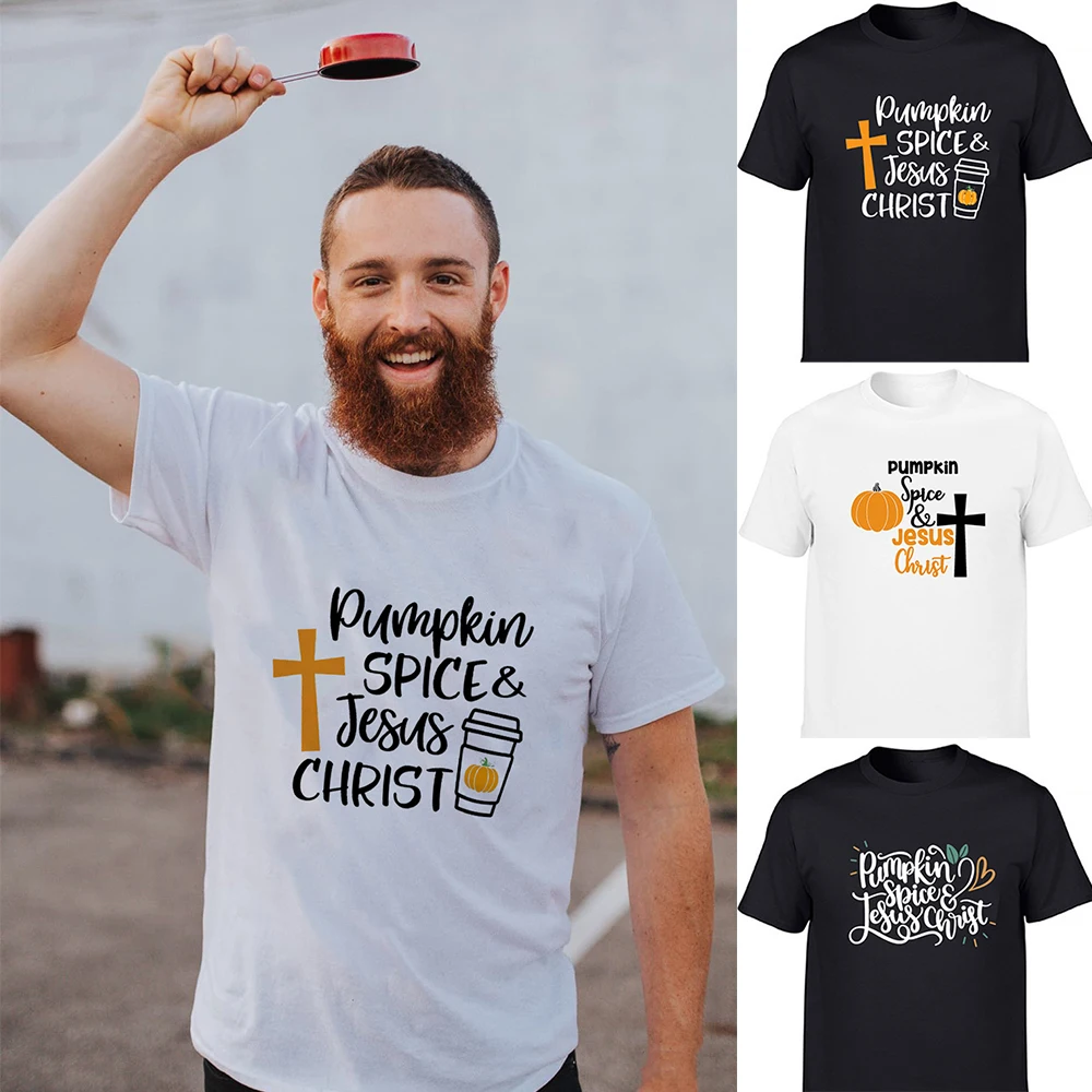 Halloween Pumpkin Coffee Jesus Christ T-shirt Fashion Men's Short Sleeve Harajuku Casual O-Neck T-Shirt Clothes
Halloween Pumpkin Coffee Jesus Christ T-shirt Fashion Men's Short Sleeve Harajuku Casual O-Neck T-Shirt Clothes