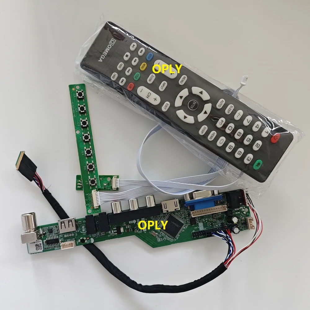 Плата контроллера радиочастотного ТВ USB AV VGA для AUO B133XW03 V0 B133XW01 B133XW02 13,3 дюйма 1366x768, HDMI-совместимый светодиодный экран монитора
Плата контроллера радиочастотного ТВ USB AV VGA для AUO B133XW03 V0 B133XW01 B133XW02 13,3 дюйма 1366x768, HDMI-совместимый светодиодный экран монитора