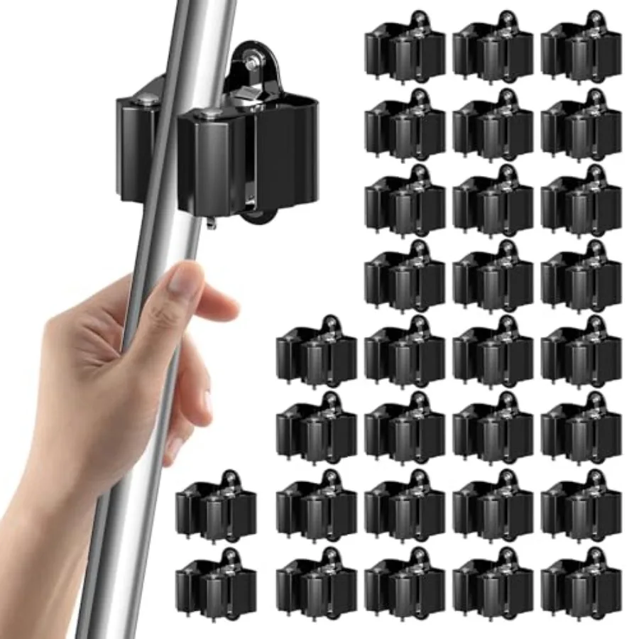 Stainless Steel Broom Holder Wall Mount -Pack- Heavy Duty Mop Organizer Wall Mounted Broom Storage with Secure Mounting for Kit
Stainless Steel Broom Holder Wall Mount -Pack- Heavy Duty Mop Organizer Wall Mounted Broom Storage with Secure Mounting for Kit
