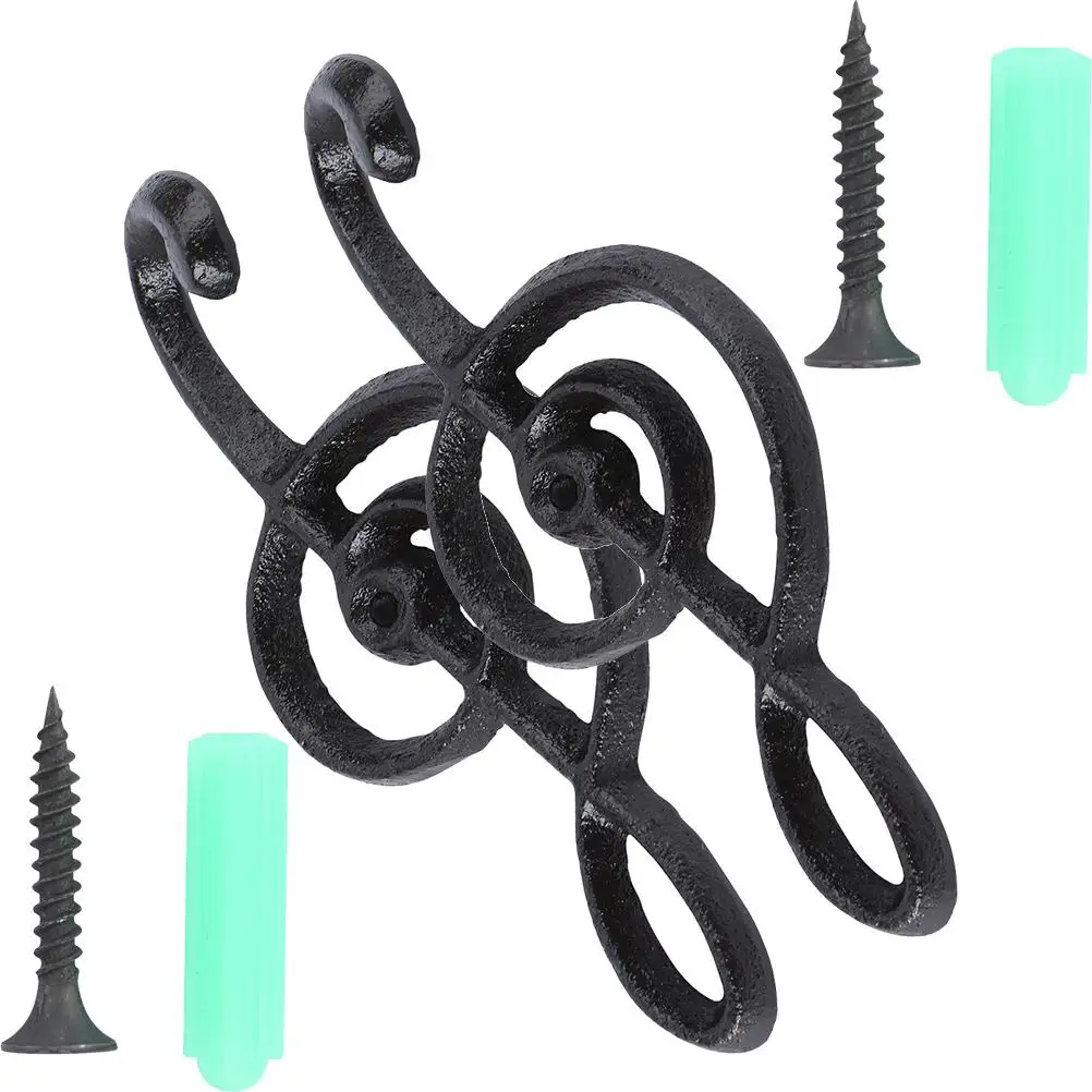 2 Pcs Coat Hook Wall Hooks for Coats Decorative Hanger Umbrella Holder Iron Bathroom Door Purse Mounted Bag
2 Pcs Coat Hook Wall Hooks for Coats Decorative Hanger Umbrella Holder Iron Bathroom Door Purse Mounted Bag