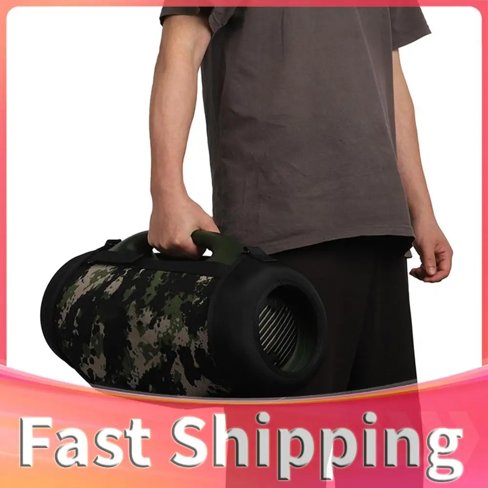Portable Speaker Strap Holder Carrier Sling Speaker Case Cover Shoulder Strap with Two Side Covers for Boombox 4 Speaker
Portable Speaker Strap Holder Carrier Sling Speaker Case Cover Shoulder Strap with Two Side Covers for Boombox 4 Speaker