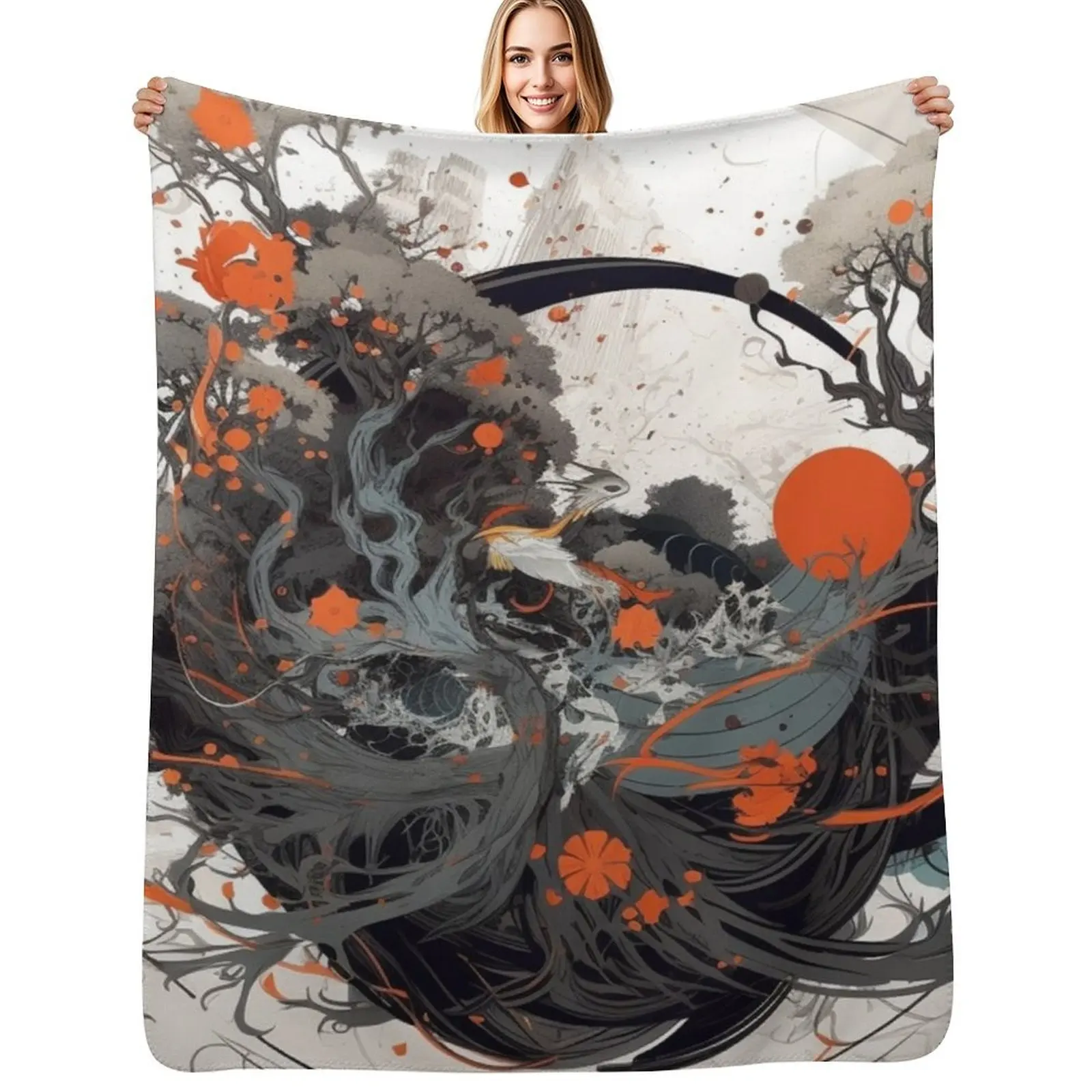 Night in the forest Throw Blanket Shaggy Furry Soft Blanket for Bedroom Living Room
Night in the forest Throw Blanket Shaggy Furry Soft Blanket for Bedroom Living Room