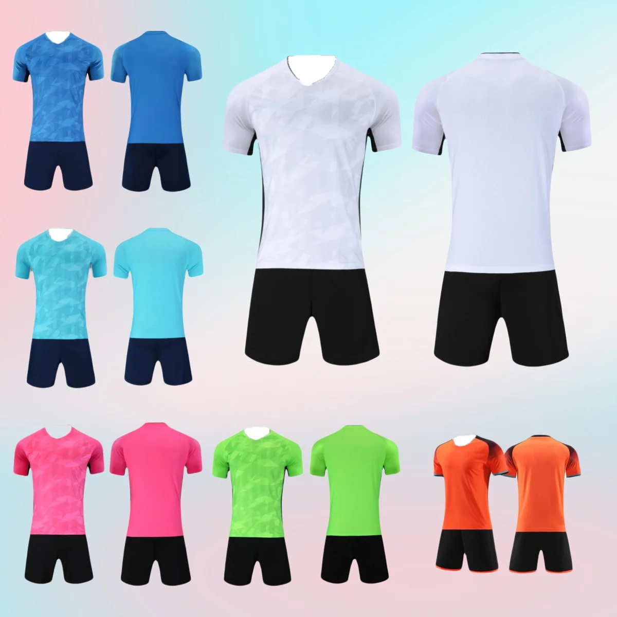 Football Uniform Football Training Jersey Adult Football Jersey Set Short Sleeve Football Jersey Set
Football Uniform Football Training Jersey Adult Football Jersey Set Short Sleeve Football Jersey Set