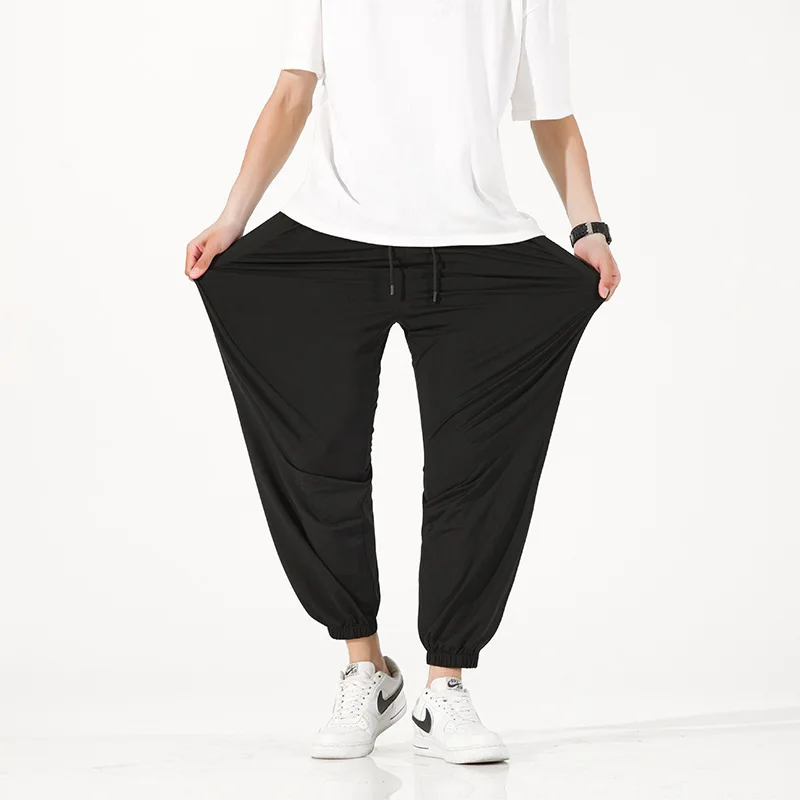 Summer quick-drying men's ice silk plus size 9XL air conditioning pants 280 pounds beam mouth close mouth long pants 6xl 7xl 8xl
Summer quick-drying men's ice silk plus size 9XL air conditioning pants 280 pounds beam mouth close mouth long pants 6xl 7xl 8xl