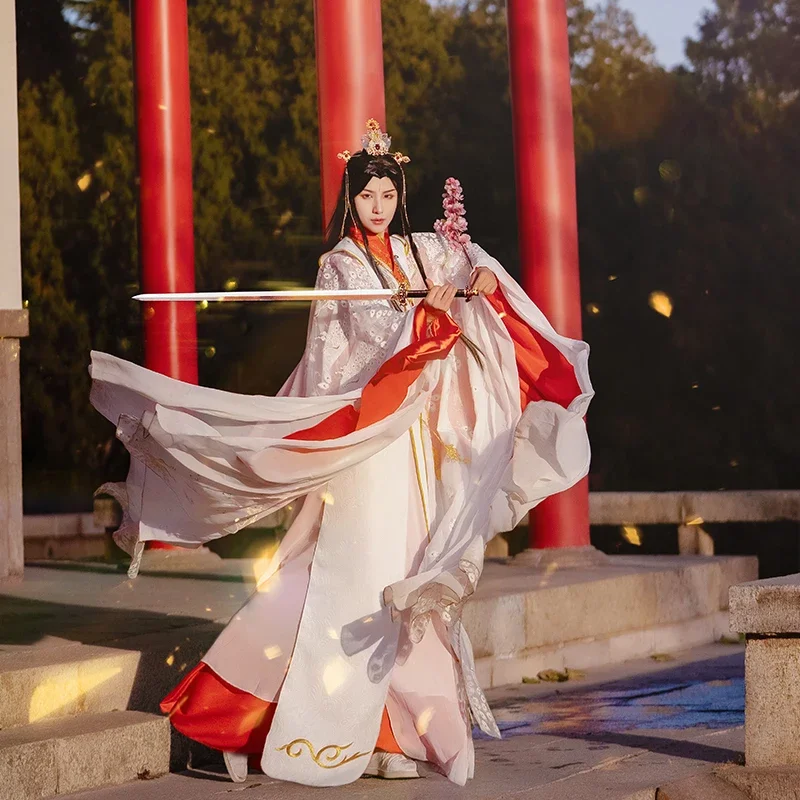 Tianguan Prince Yue God Xie flow cos платье красного и белого золота Hanfu улучшенная версия костюма косплей костюм полный комплект
Tianguan Prince Yue God Xie flow cos платье красного и белого золота Hanfu улучшенная версия костюма косплей костюм полный комплект