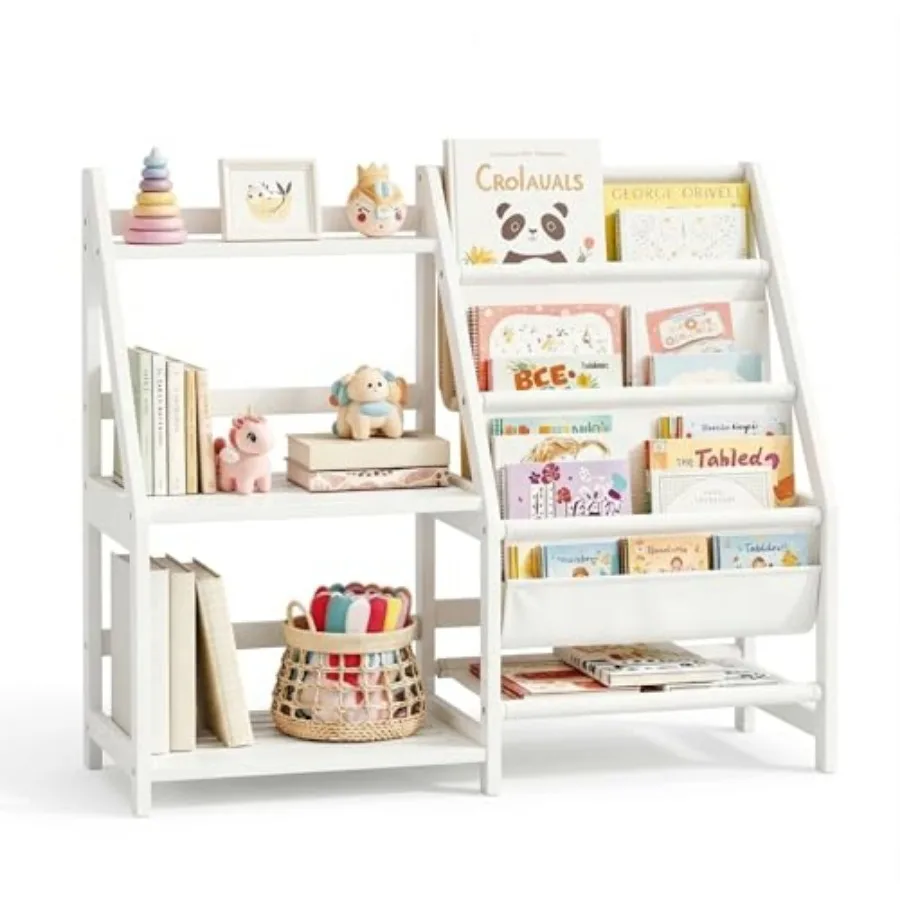 Bookshelf with Storage 3 Tier Toddler Book Shelf Small Bookcase Montessori Bookshelf Baby Bookcase for Nursery Bedroom Playroom
Bookshelf with Storage 3 Tier Toddler Book Shelf Small Bookcase Montessori Bookshelf Baby Bookcase for Nursery Bedroom Playroom
