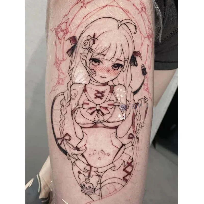Cute Shy Girl Anime Temporary Tattoos Body Art Cartoon Tatoo Waterproof Long Lasting Fake Tattoo Sticker for Woman Man
Cute Shy Girl Anime Temporary Tattoos Body Art Cartoon Tatoo Waterproof Long Lasting Fake Tattoo Sticker for Woman Man