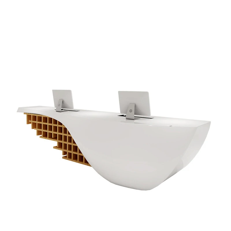 *Painted Glass Fiber Reinforced Plastic Modern Reception Desk Custom Size Bar Counter for Hotel Gym School Hospital Use
*Painted Glass Fiber Reinforced Plastic Modern Reception Desk Custom Size Bar Counter for Hotel Gym School Hospital Use
