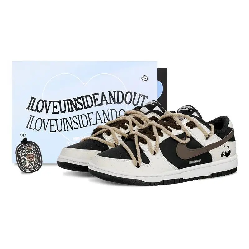 【Customize】Nike Dunk Skateboarding Shoes Men Low-top Black/White/Brown Sneakers shoes DD1391-100
【Customize】Nike Dunk Skateboarding Shoes Men Low-top Black/White/Brown Sneakers shoes DD1391-100