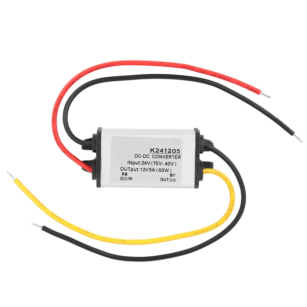 Step down Power Supply, DC-DC Converter 24V to 12V High Efficiency Step down Power Supply 5A
Step down Power Supply, DC-DC Converter 24V to 12V High Efficiency Step down Power Supply 5A