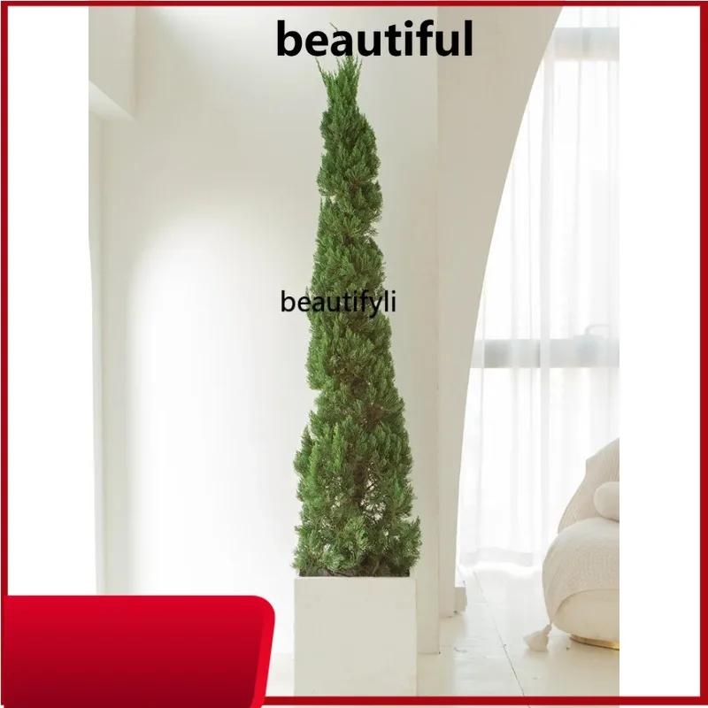 Pine cypress tree Tasong Christmas tree green plant large outdoor garden decoration fake tree H
Pine cypress tree Tasong Christmas tree green plant large outdoor garden decoration fake tree H