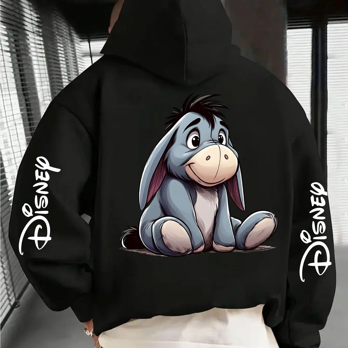 Мужская толстовка с капюшоном Disney Eeyore, осень-зима, повседневный пуловер унисекс, спортивный костюм, одежда с капюшоном, уличная одежда большого размера
Мужская толстовка с капюшоном Disney Eeyore, осень-зима, повседневный пуловер унисекс, спортивный костюм, одежда с капюшоном, уличная одежда большого размера