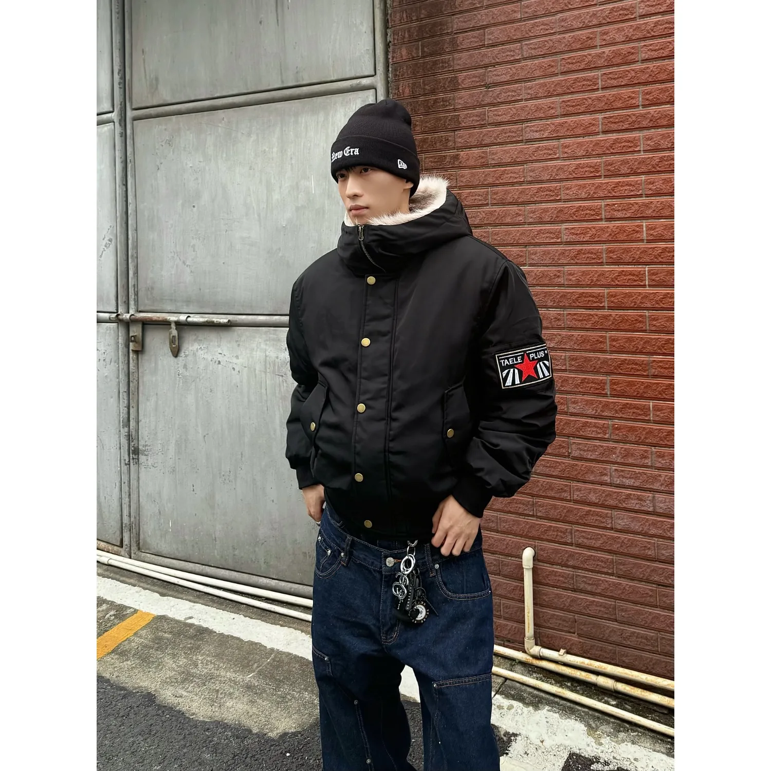 Autumn Winter plus Size 3kg Leopard Print Sve Patch Hooded Mountain Eagle Fur Collar Cotton Jaet ex Loose American...
Autumn Winter plus Size 3kg Leopard Print Sve Patch Hooded Mountain Eagle Fur Collar Cotton Jaet ex Loose American...