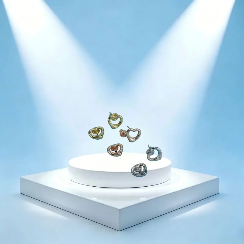 Hollowed-out Heart-shaped Earrings for Korean-style Girls, Featuring A Fresh and Sweet Style, Suitable for Various Occasions.
Hollowed-out Heart-shaped Earrings for Korean-style Girls, Featuring A Fresh and Sweet Style, Suitable for Various Occasions.