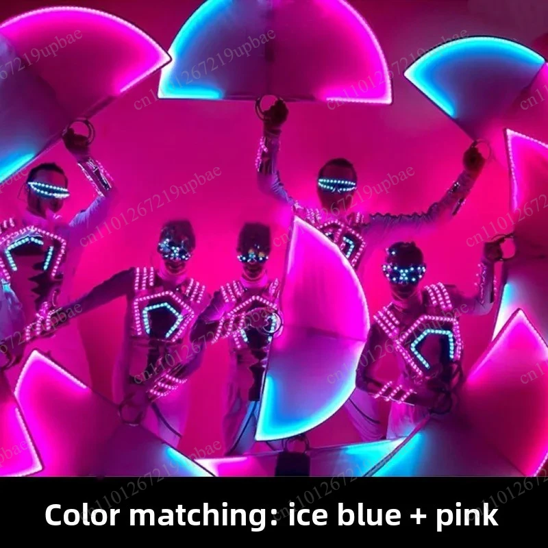 LED Luminous Fan Props Colorful Light Up Stage Dance Fan Nightclub Atmosphere Party Supplies for Christmas Halloween
LED Luminous Fan Props Colorful Light Up Stage Dance Fan Nightclub Atmosphere Party Supplies for Christmas Halloween