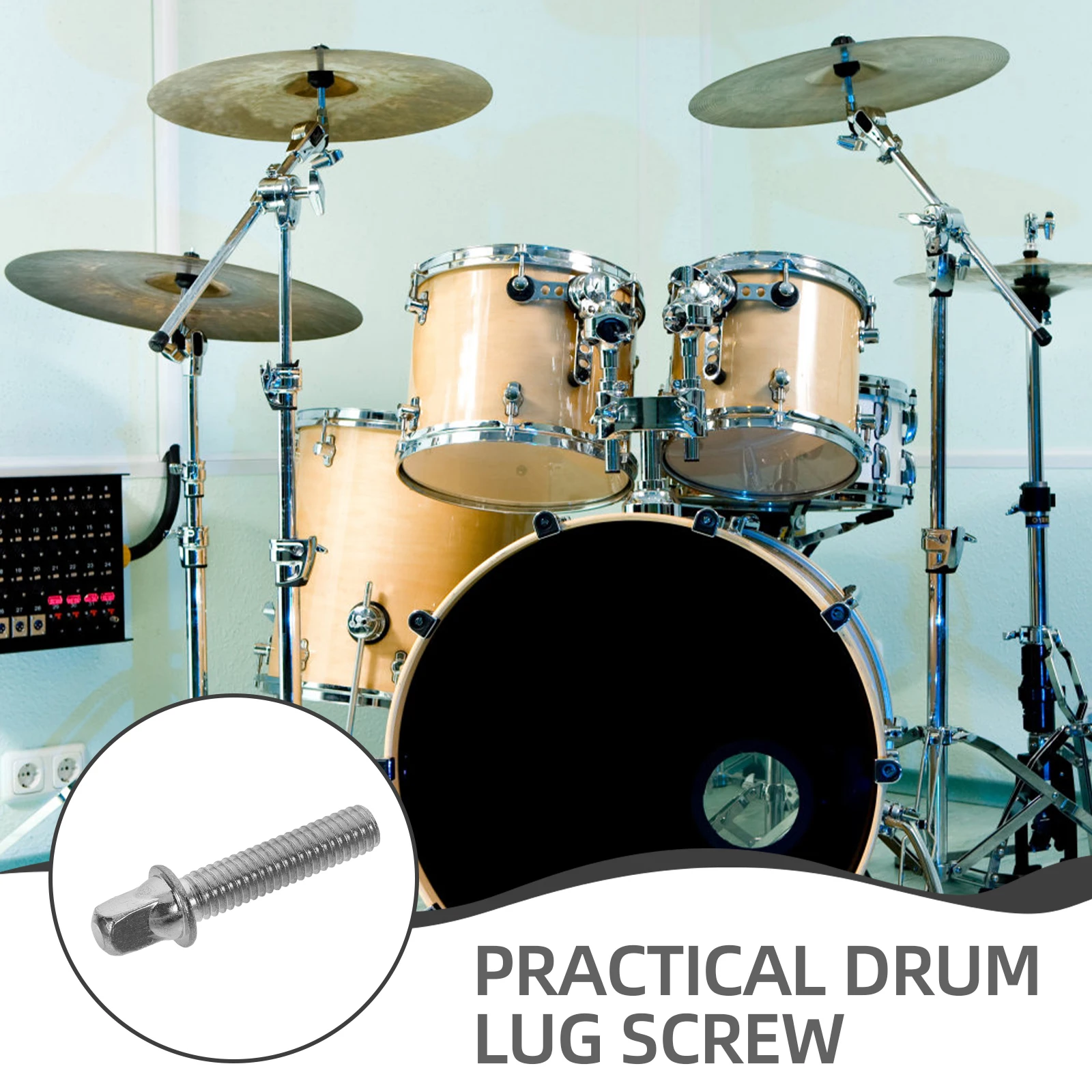 2pcs 34.5Mm Mounting Screws Stainless Steel Tension Fasteners Replacement Drum Lugs Accessories For Drum Set Snare Bass
2pcs 34.5Mm Mounting Screws Stainless Steel Tension Fasteners Replacement Drum Lugs Accessories For Drum Set Snare Bass