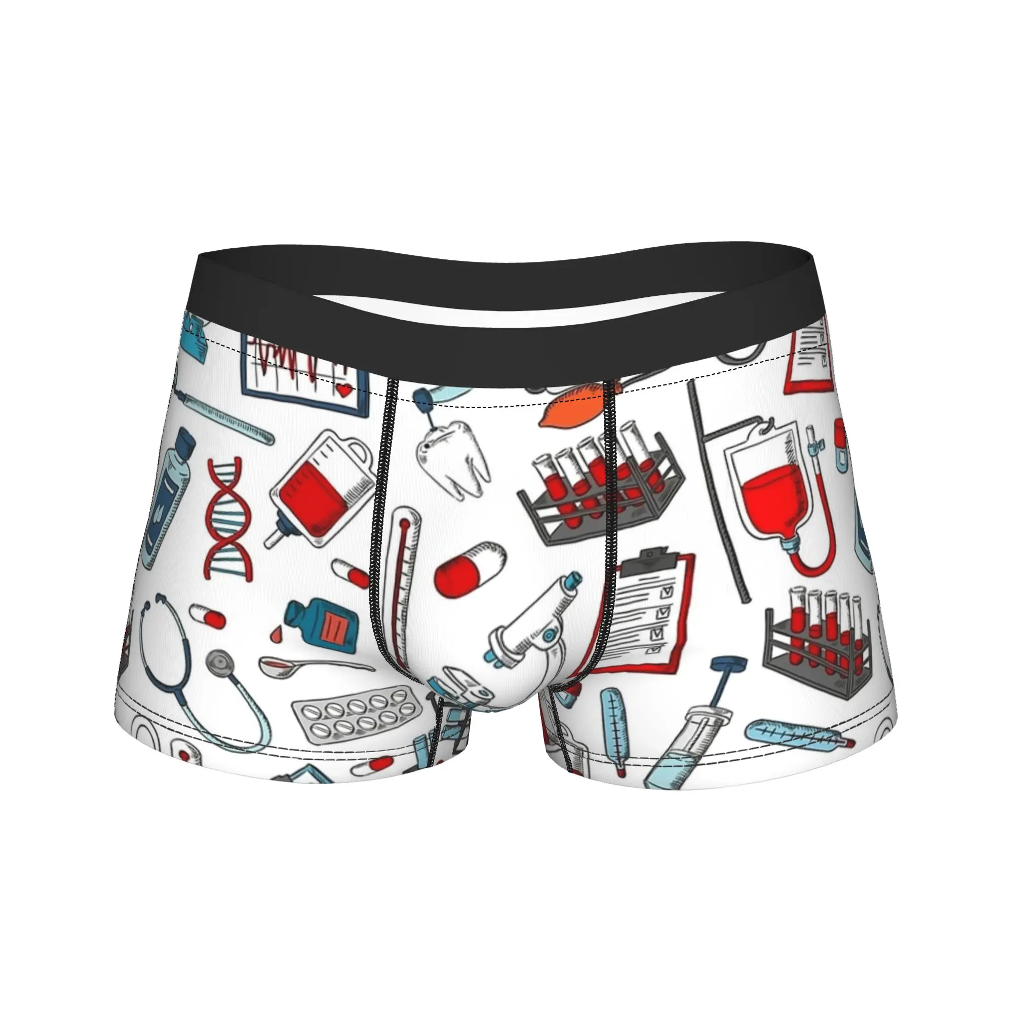 Man Nurse Tools Cartoon Long Underwear Funny Boxer Briefs Shorts Panties Male Soft Underpants Plus Size
Man Nurse Tools Cartoon Long Underwear Funny Boxer Briefs Shorts Panties Male Soft Underpants Plus Size