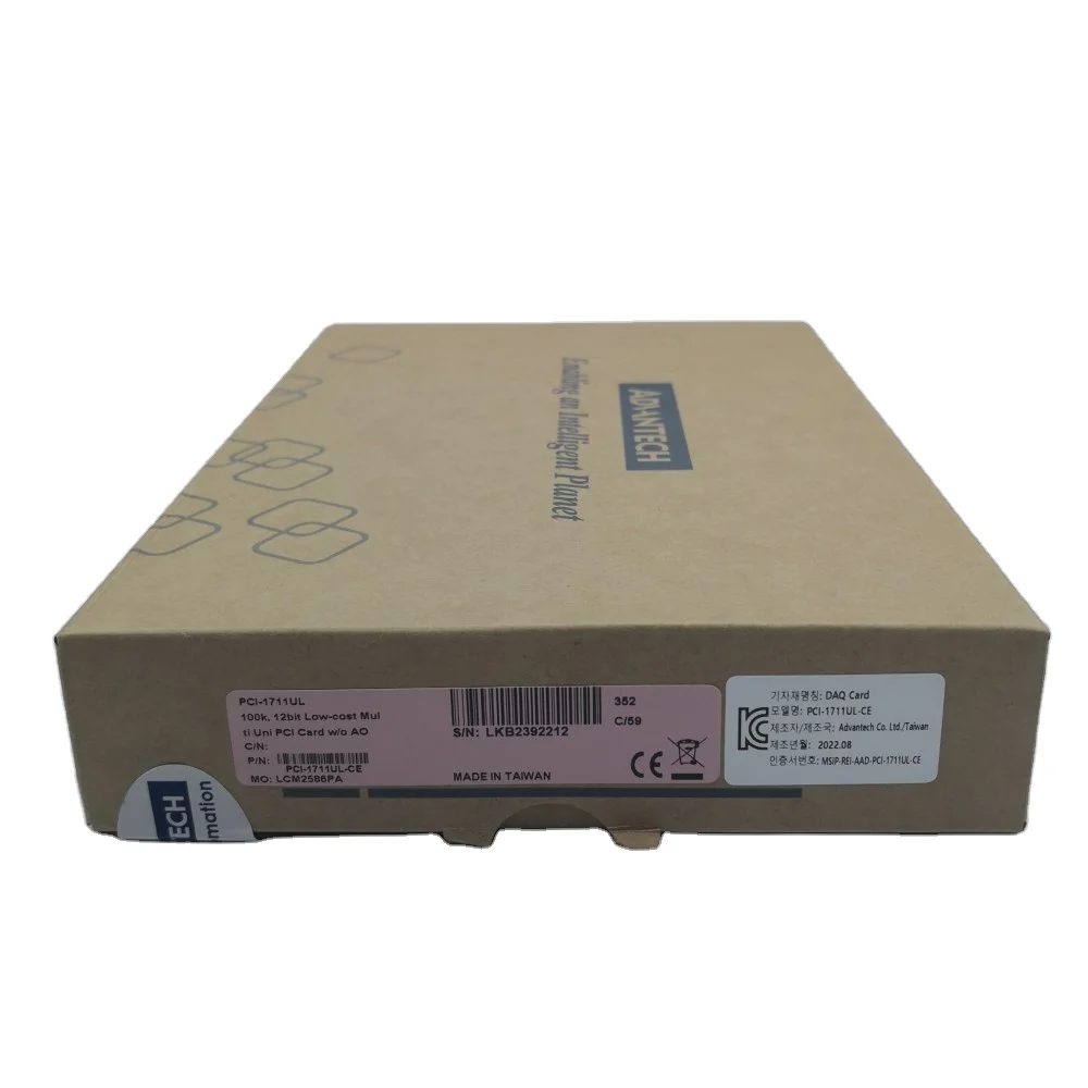 PCI-1711UL Data Acquisition Card PCI Card 12 Bits
PCI-1711UL Data Acquisition Card PCI Card 12 Bits