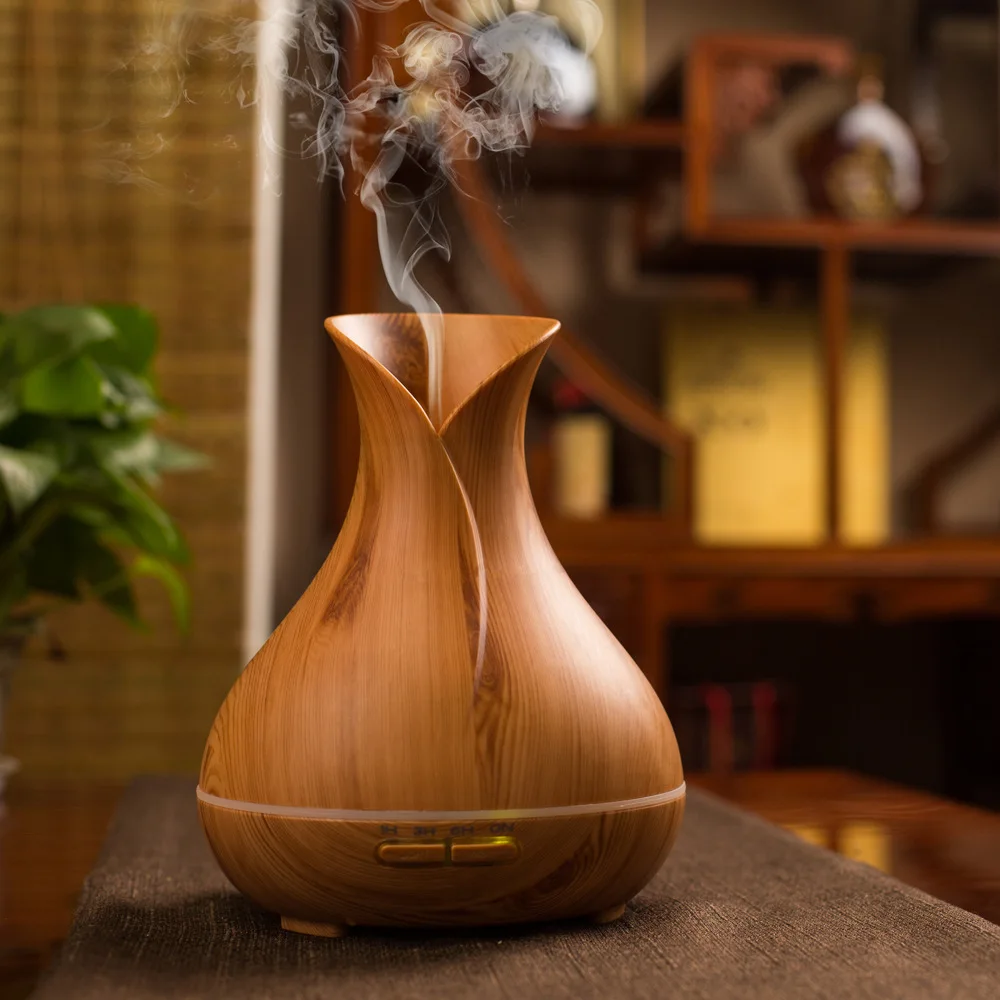 High Quality 500ml Air Humidifier Aroma Essential Oils Diffuser Perfume Wood Grain Aromatherapy Remote Control for Home Bedroom
High Quality 500ml Air Humidifier Aroma Essential Oils Diffuser Perfume Wood Grain Aromatherapy Remote Control for Home Bedroom