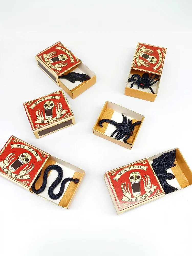 5Pcs Trick Funny Scare Box Startled Matchbox Fun Surprise Box Creative Funny Toys Prank Trick Practical Joke Gifts For Office Fr
5Pcs Trick Funny Scare Box Startled Matchbox Fun Surprise Box Creative Funny Toys Prank Trick Practical Joke Gifts For Office Fr