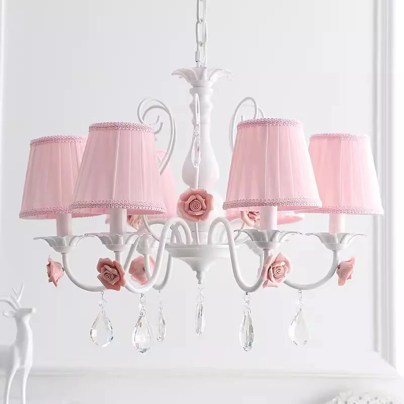Pink Children's Room Chandeliers Korean Style European Style Flower Bud Flower Lamps Warm Princess Room Girl Bedroom Chandelier
Pink Children's Room Chandeliers Korean Style European Style Flower Bud Flower Lamps Warm Princess Room Girl Bedroom Chandelier
