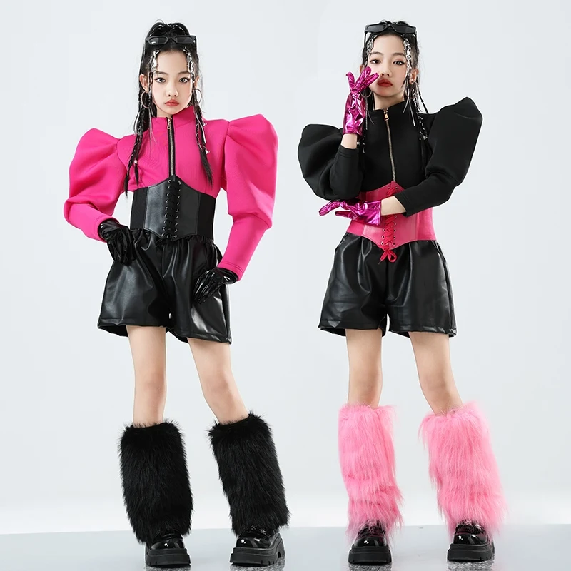 New Jazz Suit Modern Dance Costumes For Girls Dopamine Long Sleeve Shorts Suit Kids Clothing Hip Hop Stage Rave Clothes DN20344
New Jazz Suit Modern Dance Costumes For Girls Dopamine Long Sleeve Shorts Suit Kids Clothing Hip Hop Stage Rave Clothes DN20344