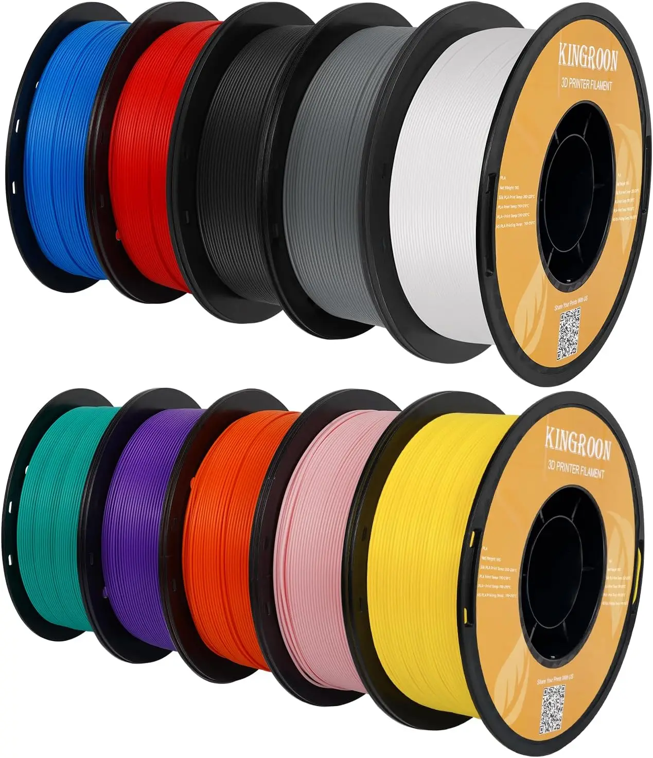 High Speed PLA 3D Printer Filament 1.75mm, Rapid Printing for 30-600mm/s, Dimensional Accuracy +/-0.03mm, Mixed Colors
High Speed PLA 3D Printer Filament 1.75mm, Rapid Printing for 30-600mm/s, Dimensional Accuracy +/-0.03mm, Mixed Colors