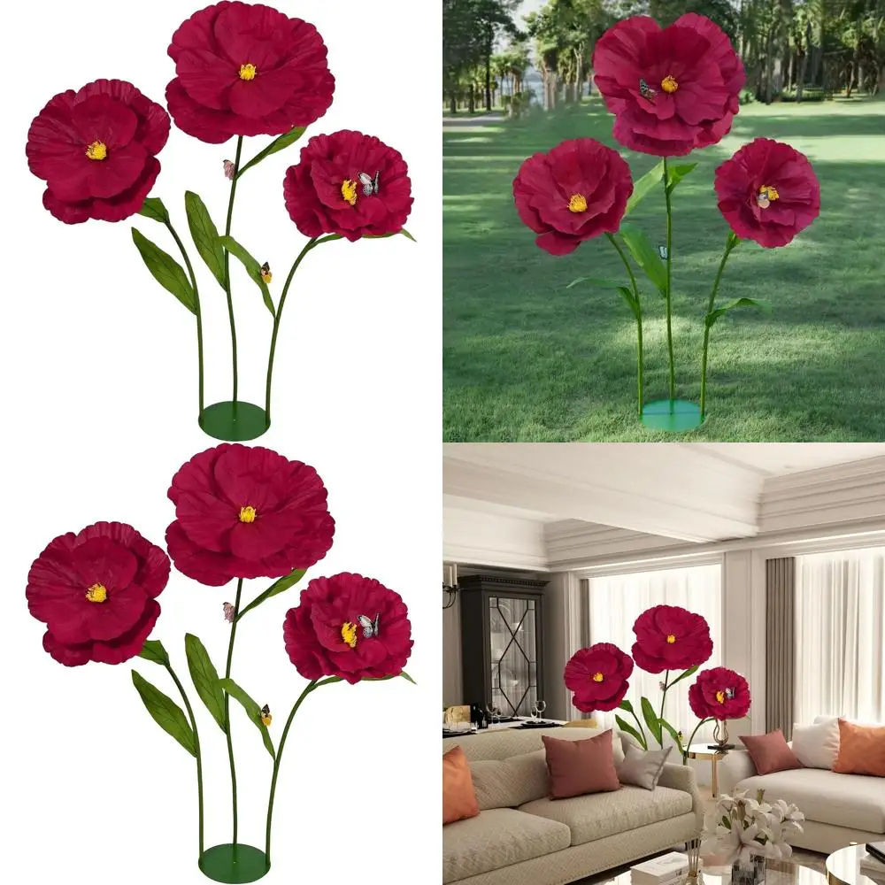 Jumbo Artificial Poppy Flowers for Weddings, Hotels, Offices, and Home Décor
Jumbo Artificial Poppy Flowers for Weddings, Hotels, Offices, and Home Décor