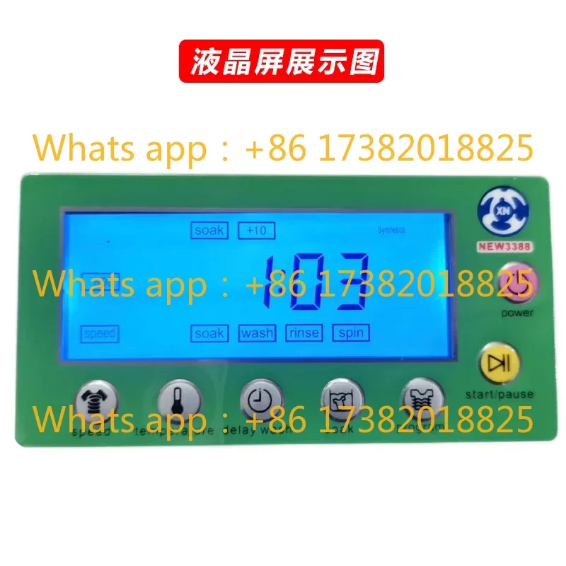 XN3388 Control Board Drum Washing Machine Computer Board Universal
XN3388 Control Board Drum Washing Machine Computer Board Universal