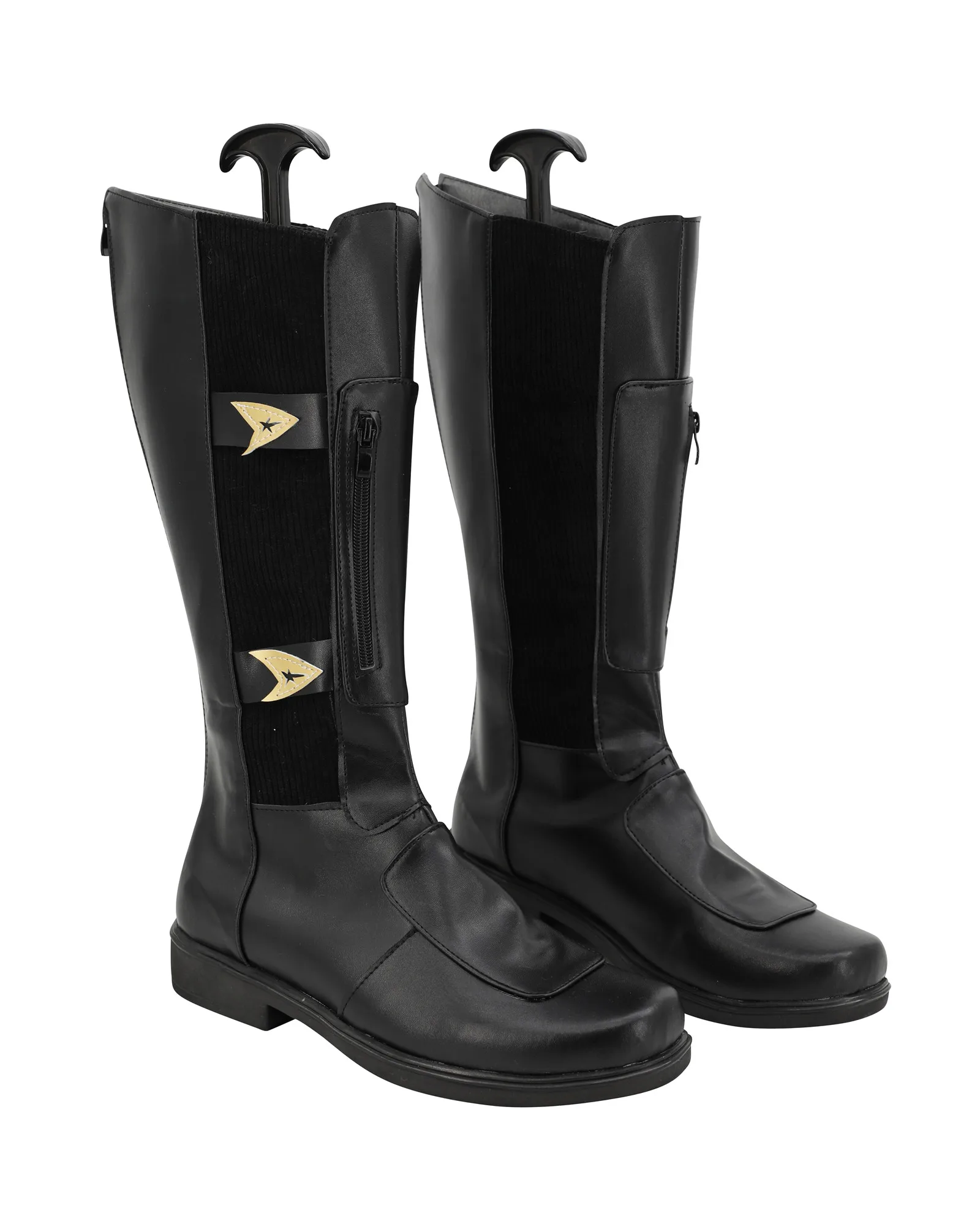 Movie Strange New Worlds Spock Pike Cosplay PU Shoes High Heel Boots Halloween Cosplay Prop Custom Made
Movie Strange New Worlds Spock Pike Cosplay PU Shoes High Heel Boots Halloween Cosplay Prop Custom Made
