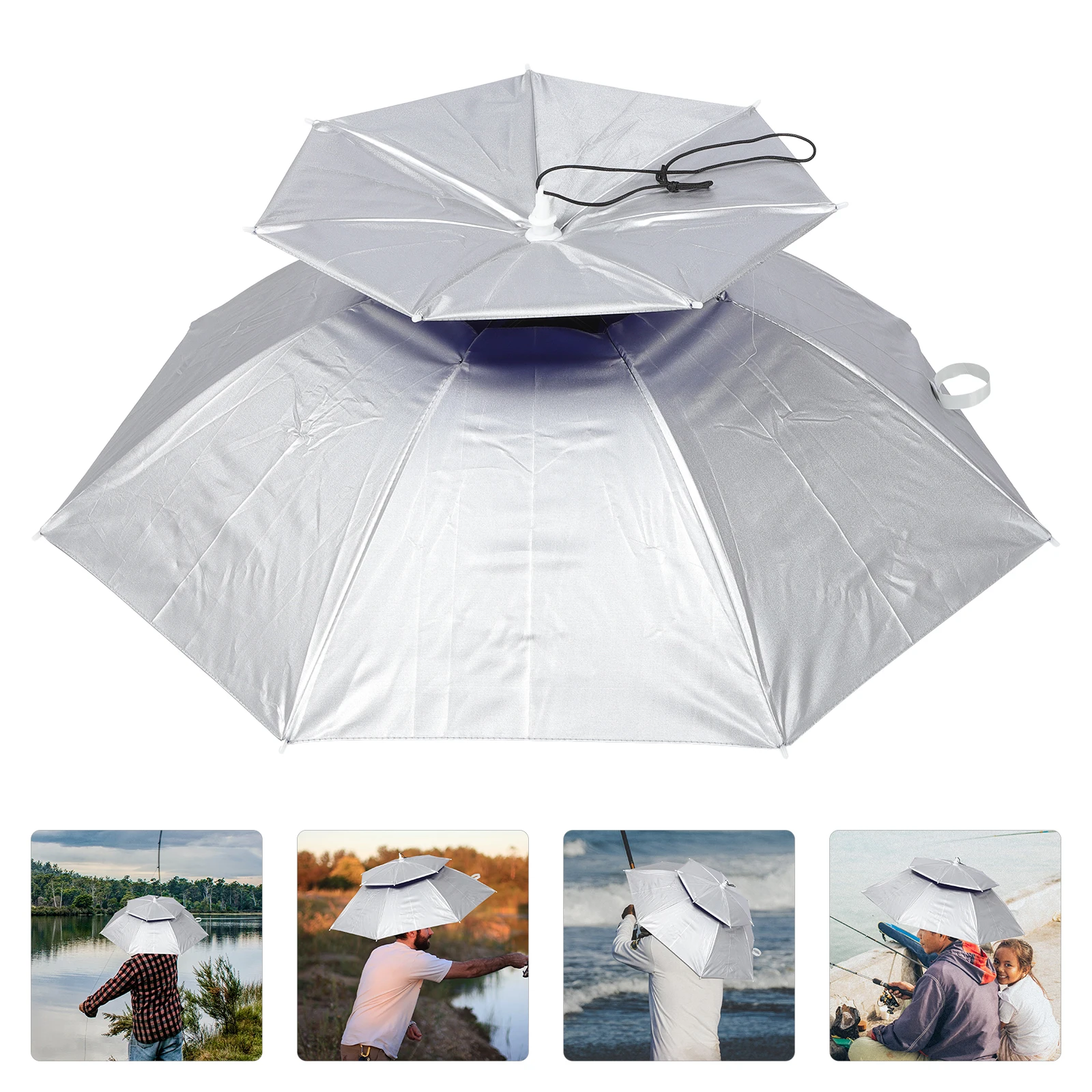1PCS Double-layer Sunscreen Umbrella Hat Foldable UV Protection Fishing Cap Rainproof Headwear Portable Outdoor Accessories
1PCS Double-layer Sunscreen Umbrella Hat Foldable UV Protection Fishing Cap Rainproof Headwear Portable Outdoor Accessories