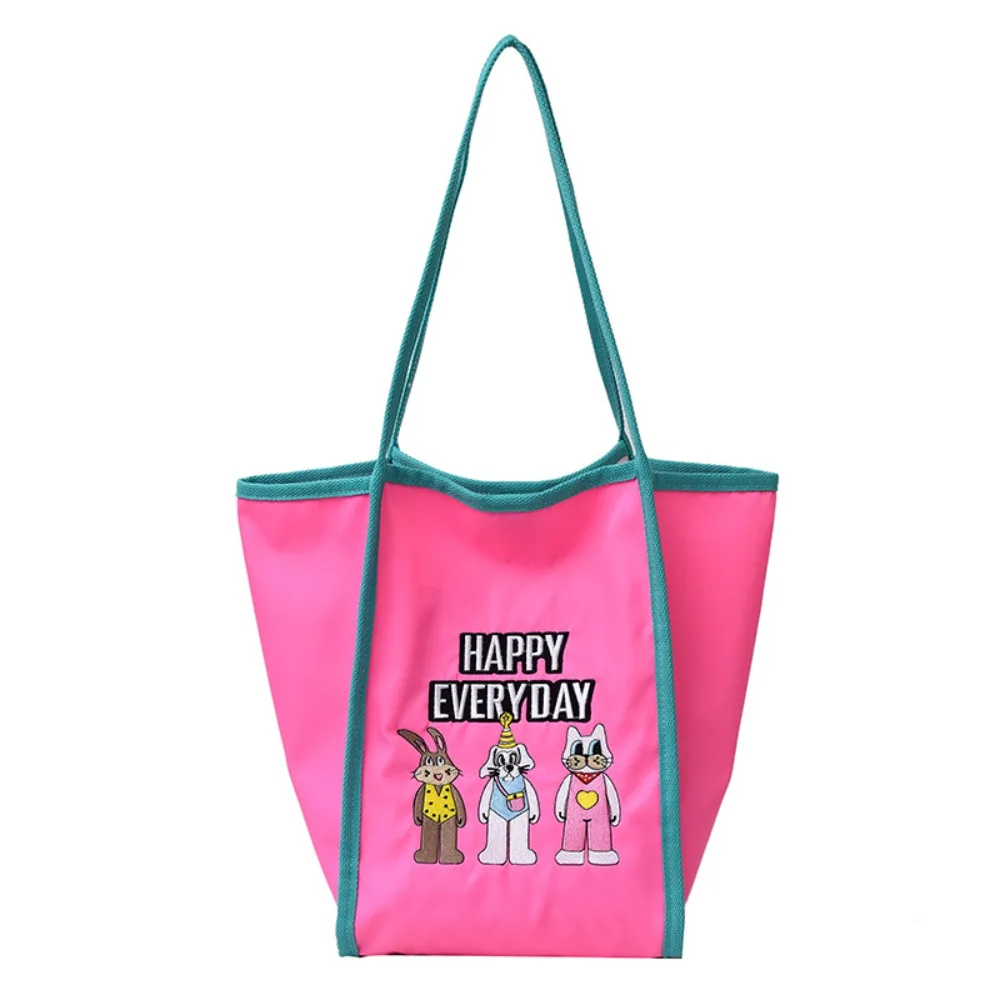 Tote Bag Reusable Bunny Shoulder Bag Casual Lightweight Cartoon Shopping Bag Portable Cute Embroidery Basket Bag Shopping
Tote Bag Reusable Bunny Shoulder Bag Casual Lightweight Cartoon Shopping Bag Portable Cute Embroidery Basket Bag Shopping