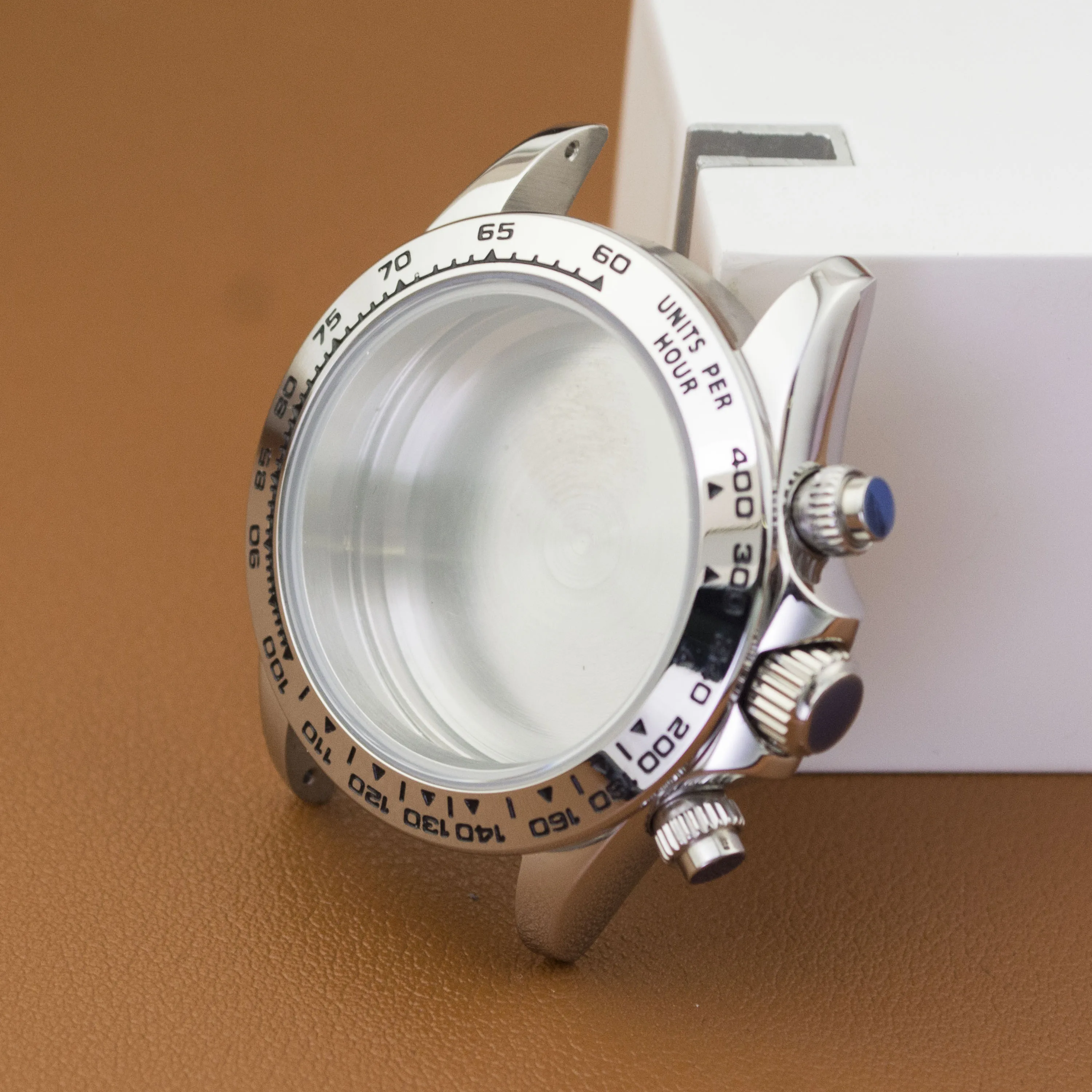 VK63 Movement Case Stainless Steel Watchcase 39mm Sapphire Glass 10ATM Waterproof Watch Box Watch Replacement Parts
VK63 Movement Case Stainless Steel Watchcase 39mm Sapphire Glass 10ATM Waterproof Watch Box Watch Replacement Parts