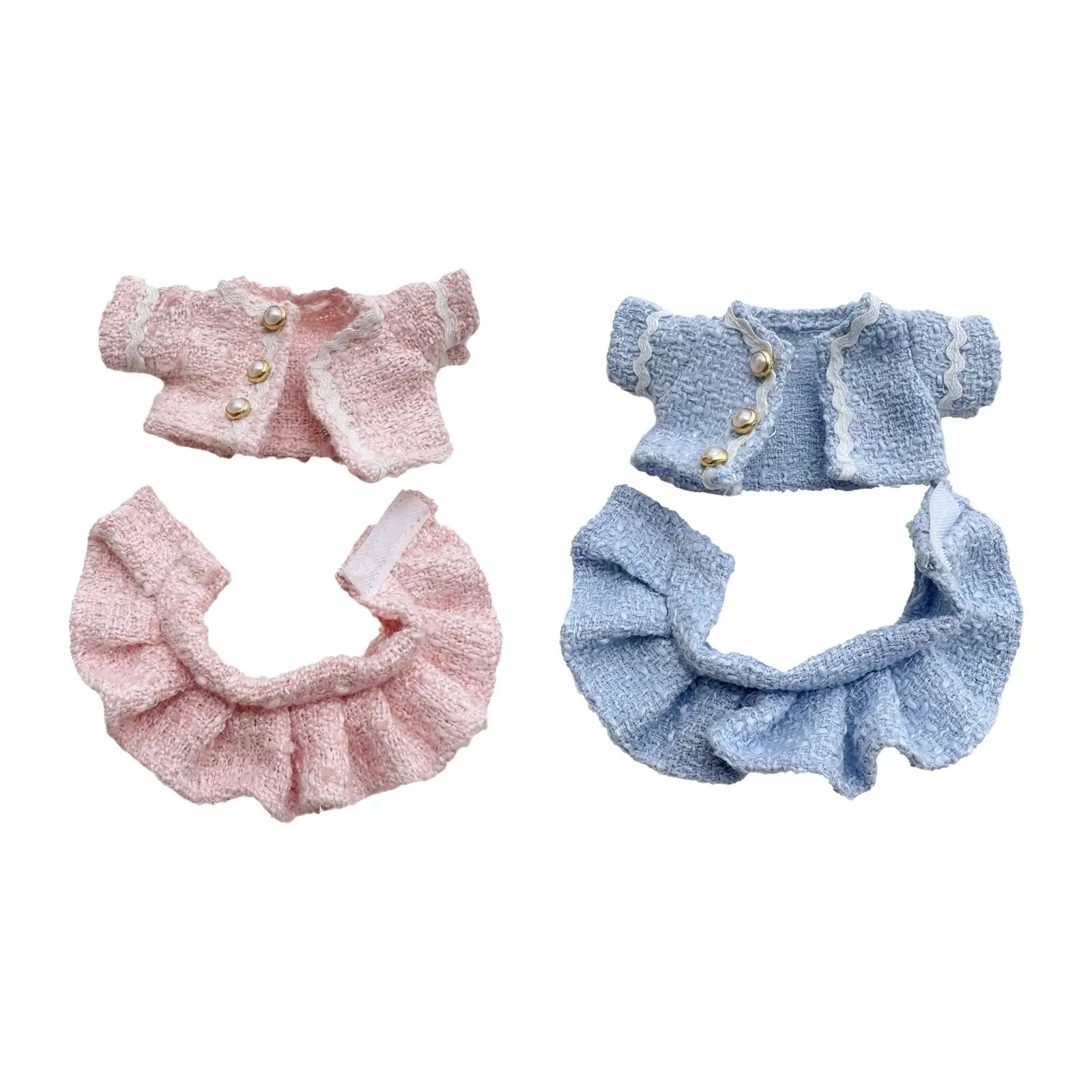 Doll Clothes Set,Costumes Comfortable Plush Doll Accessories,DIY Doll Toy,Dressing up for Pendant Doll,Plush Doll Collectible
Doll Clothes Set,Costumes Comfortable Plush Doll Accessories,DIY Doll Toy,Dressing up for Pendant Doll,Plush Doll Collectible