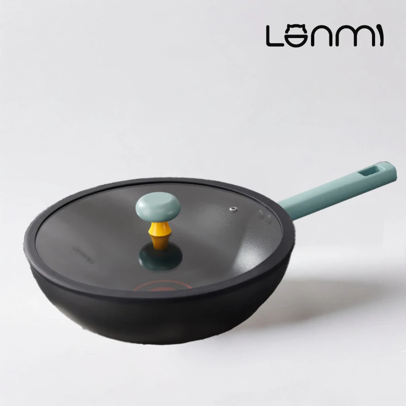 LANMI 28/30/32CM 2-IN-1 Wok Aluminum Alloy Non-Stick Wok for Home Kitchen Premium Quality Cookware Wellness Kitchen Staple
LANMI 28/30/32CM 2-IN-1 Wok Aluminum Alloy Non-Stick Wok for Home Kitchen Premium Quality Cookware Wellness Kitchen Staple