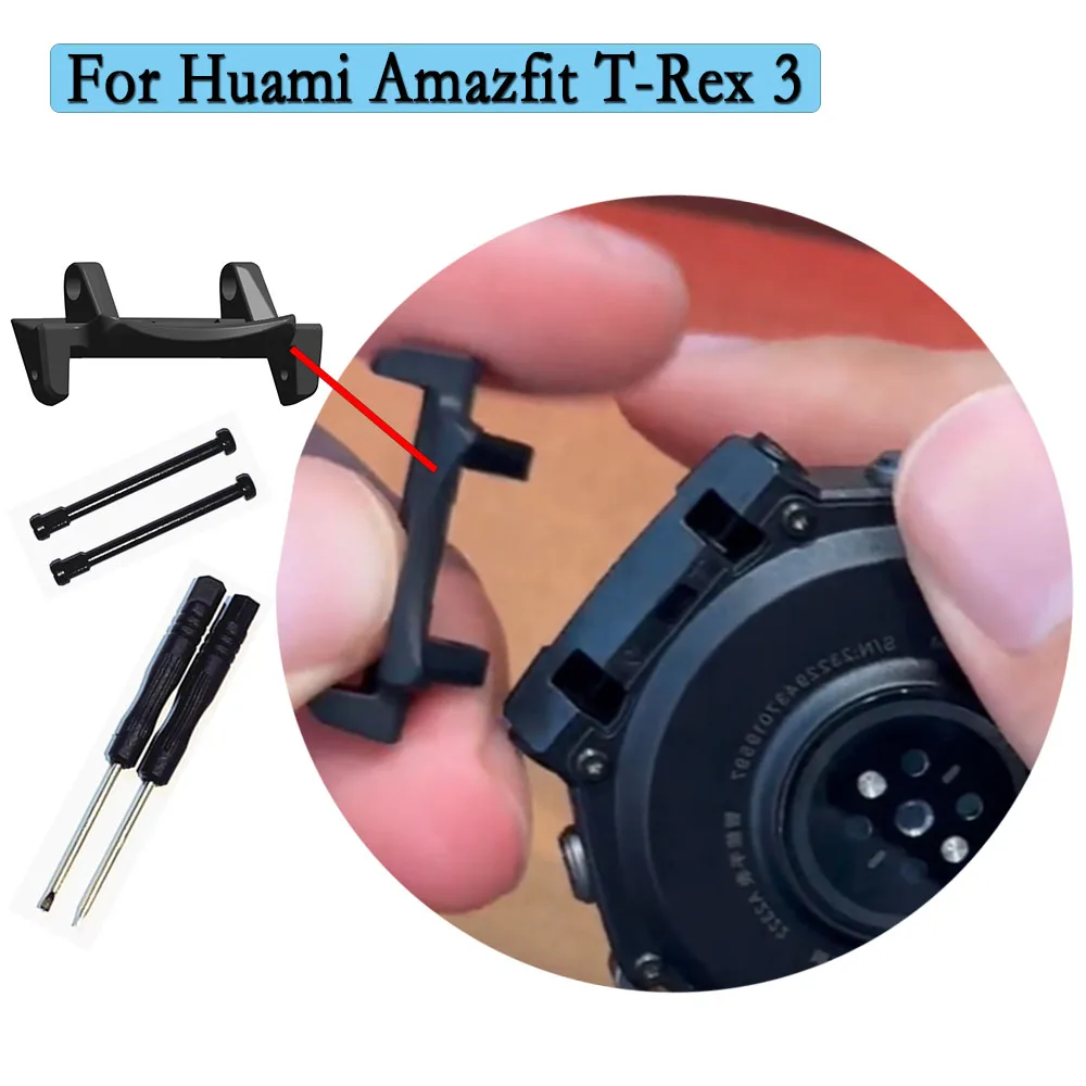 Screws For Huami Amazfit T-Rex 3 Watch Metal Connectors 22mm Connector Watchband Tools High Quality Stainless Steel Accessories 
Screws For Huami Amazfit T-Rex 3 Watch Metal Connectors 22mm Connector Watchband Tools High Quality Stainless Steel Accessories