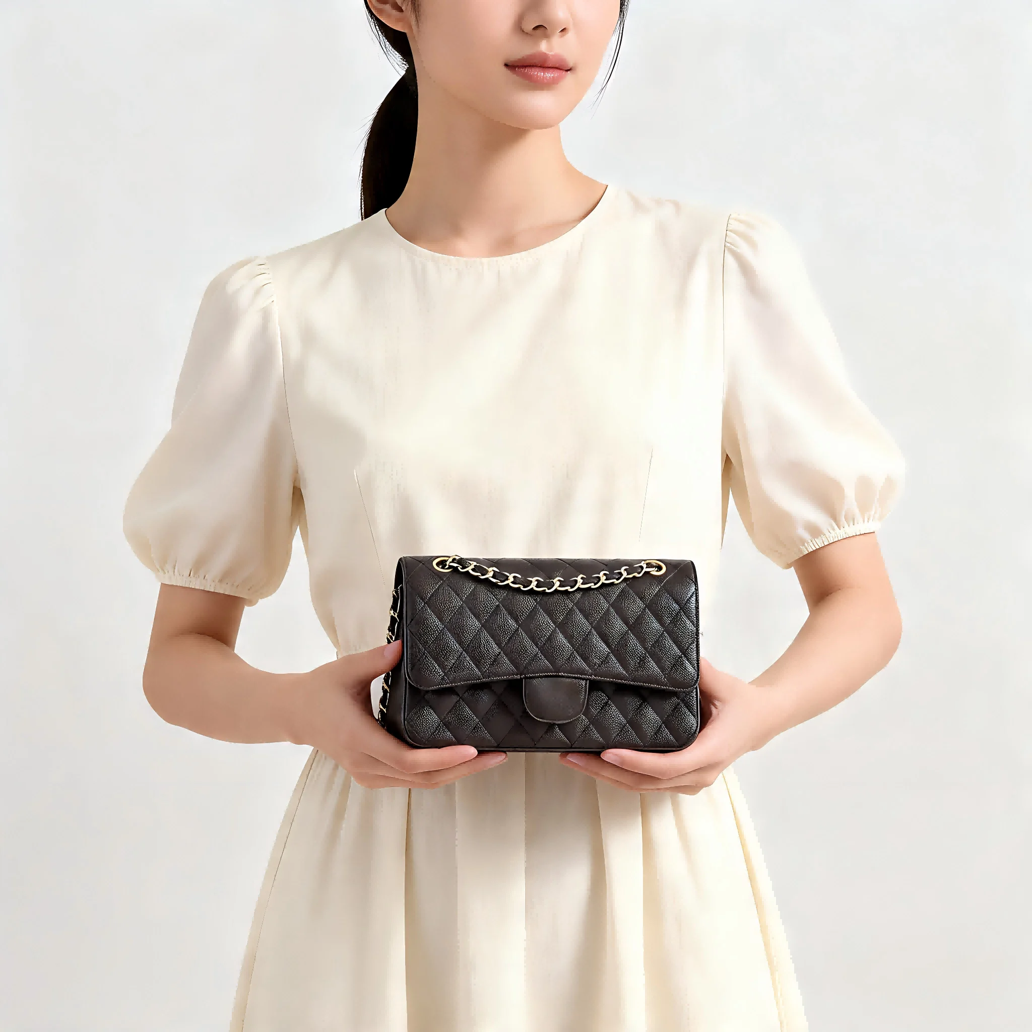 Fashion Designer Shoulder Crossbody Bag Ladies Genuine Leather Diamond Pattern Chain Purse
Fashion Designer Shoulder Crossbody Bag Ladies Genuine Leather Diamond Pattern Chain Purse