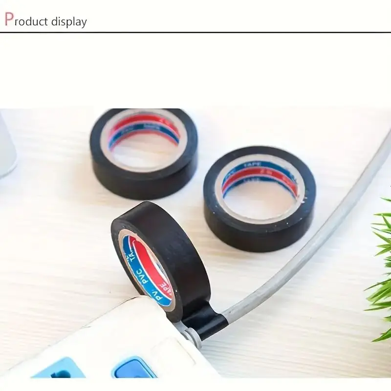 2-20 шт., 15 м, изоляционная лента черная для электромонтажных работ, высоковольтная, ПВХ, водонепроницаемая, самоклеящаяся
2-20 шт., 15 м, изоляционная лента черная для электромонтажных работ, высоковольтная, ПВХ, водонепроницаемая, самоклеящаяся